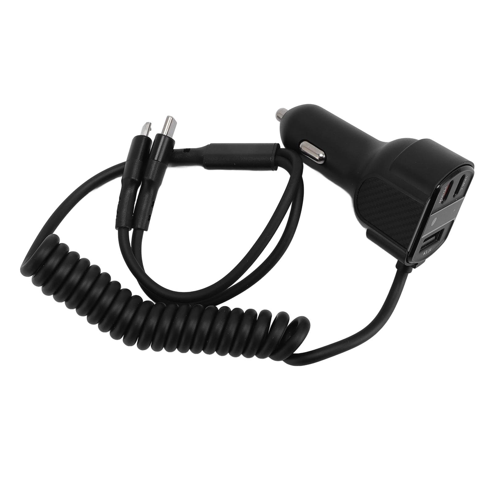 Car Charger Adapter Micro USB Type C Fast Charging Multi Function 30W for Automobile