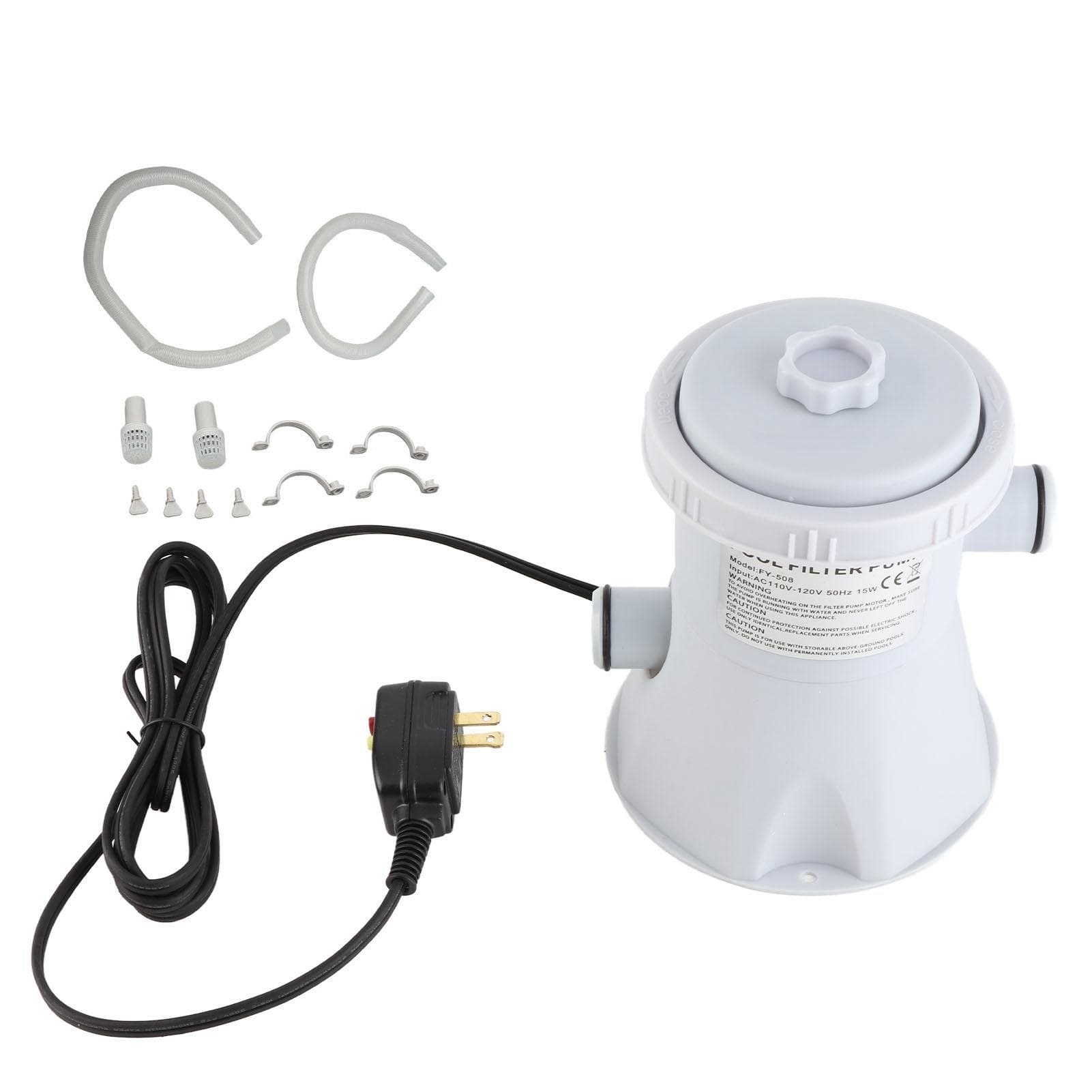 Pool Filter Pump High Efficiency 300gal Improved Circulation Pool Water Pump Filter for Swimming