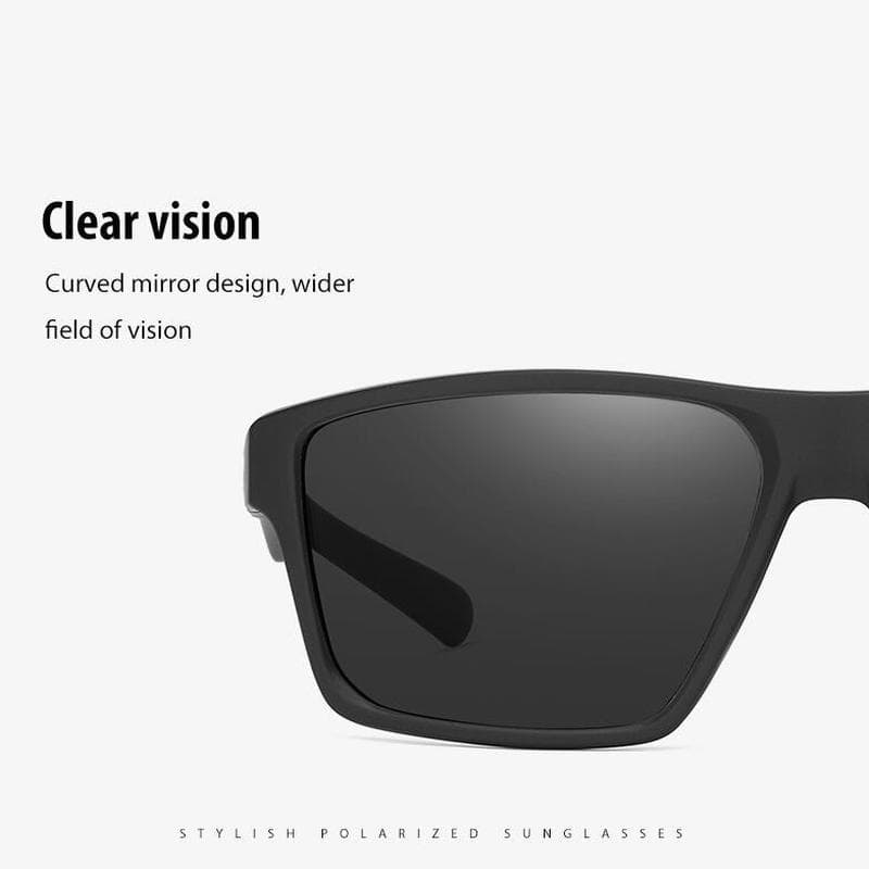 0 -0 .5 -0 .75 To -6 .0 Sport Anti -Glare Night Vision Lens Square Nearsighted Sunglasses With Diopter Polarized Sun Glasses For Men 0.5