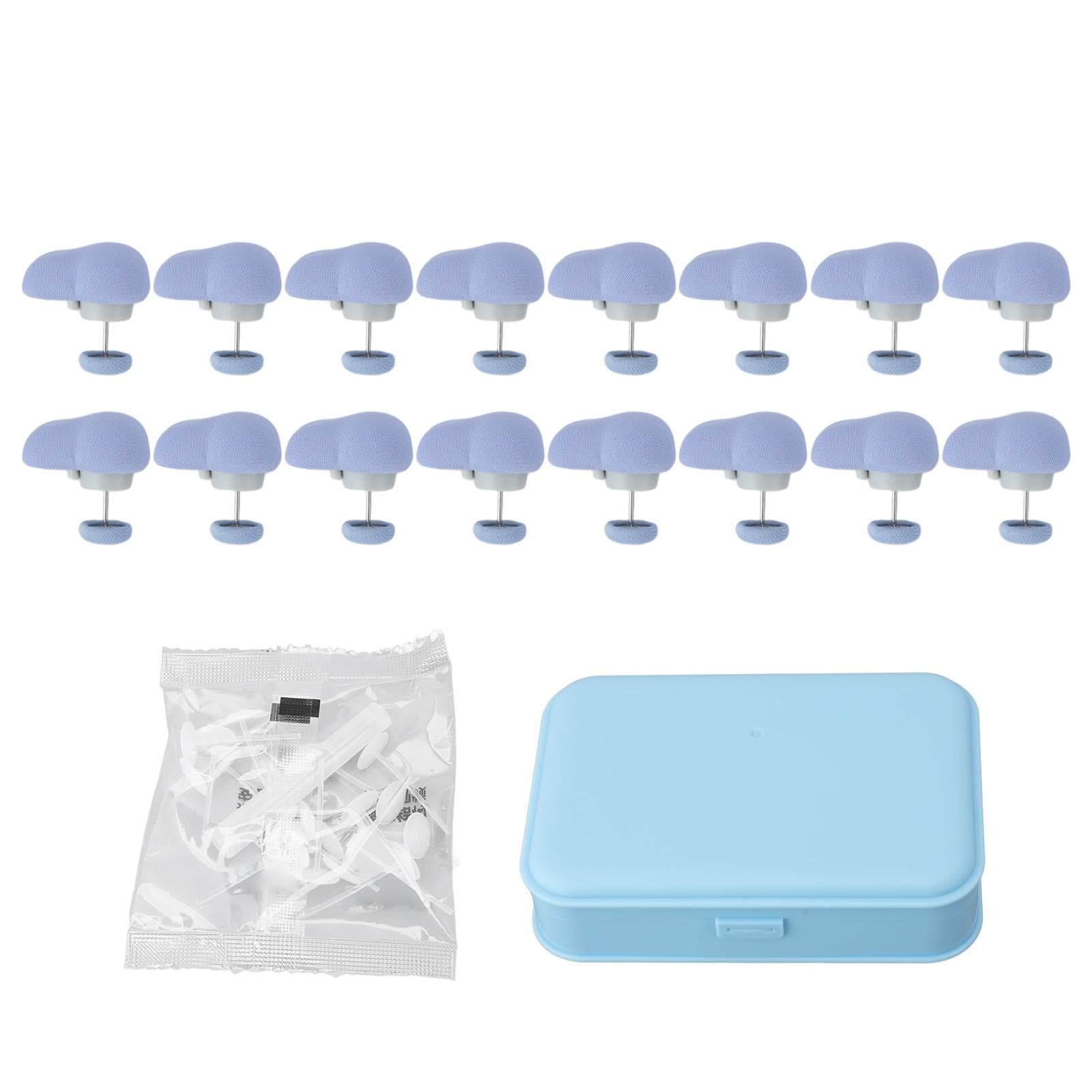 16PCS Duvet Clips for Comforter Inside Cute Bunny Duvet Pin Fasteners Set for Quilt Cushions
