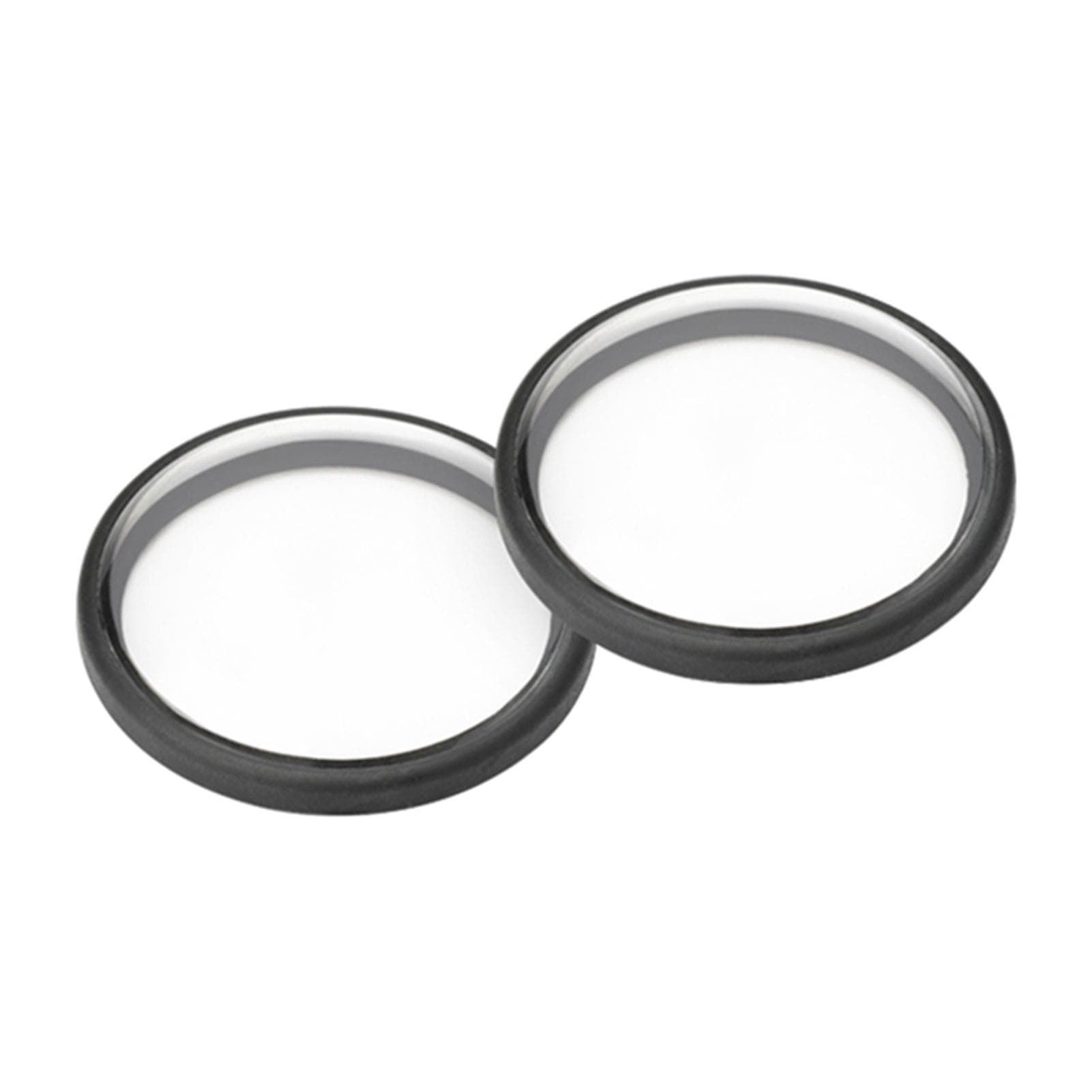 PULUZ 2Pcs/Set Acrylic Protective Lens Frame Cover Compatible with Go-Pro Max Anti-oil Anti-Scratch 2Pcs