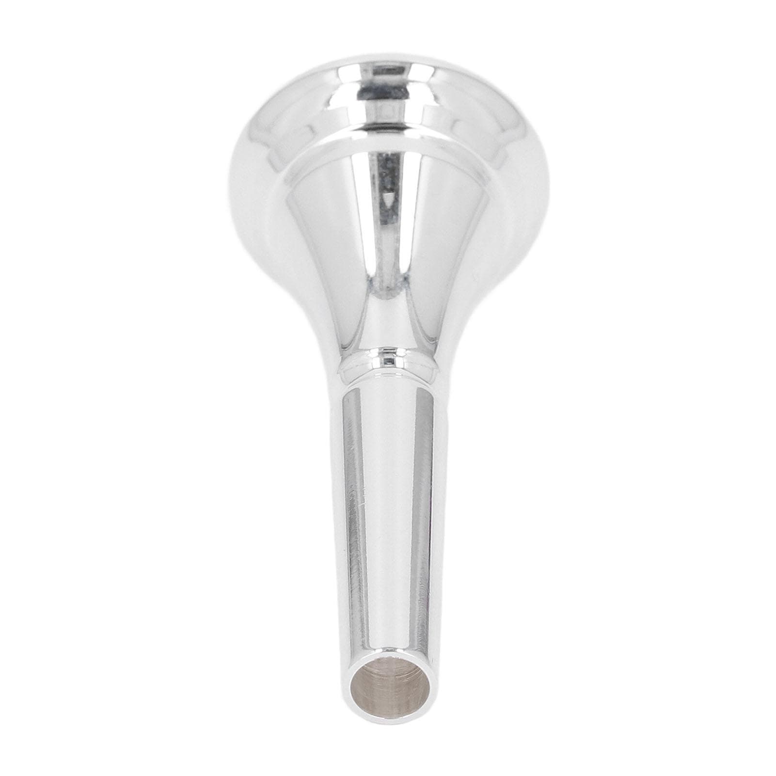 French Horn Mouthpiece Metal Silver Plated Standard French Horn Mouth Replacement for Beginners