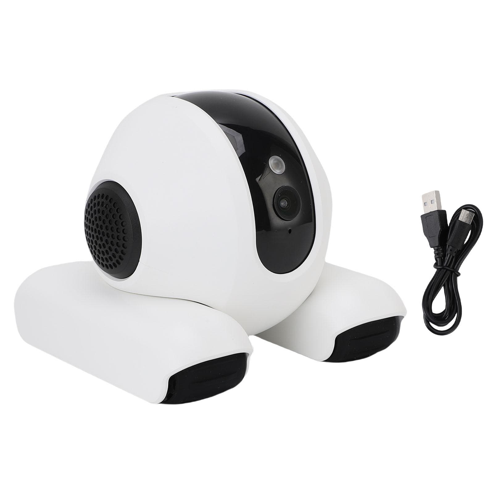Security Camera 360 degrees Wireless WIFI Motion Detection 2 Way Talk Movable Pet Camera with APP Teasing