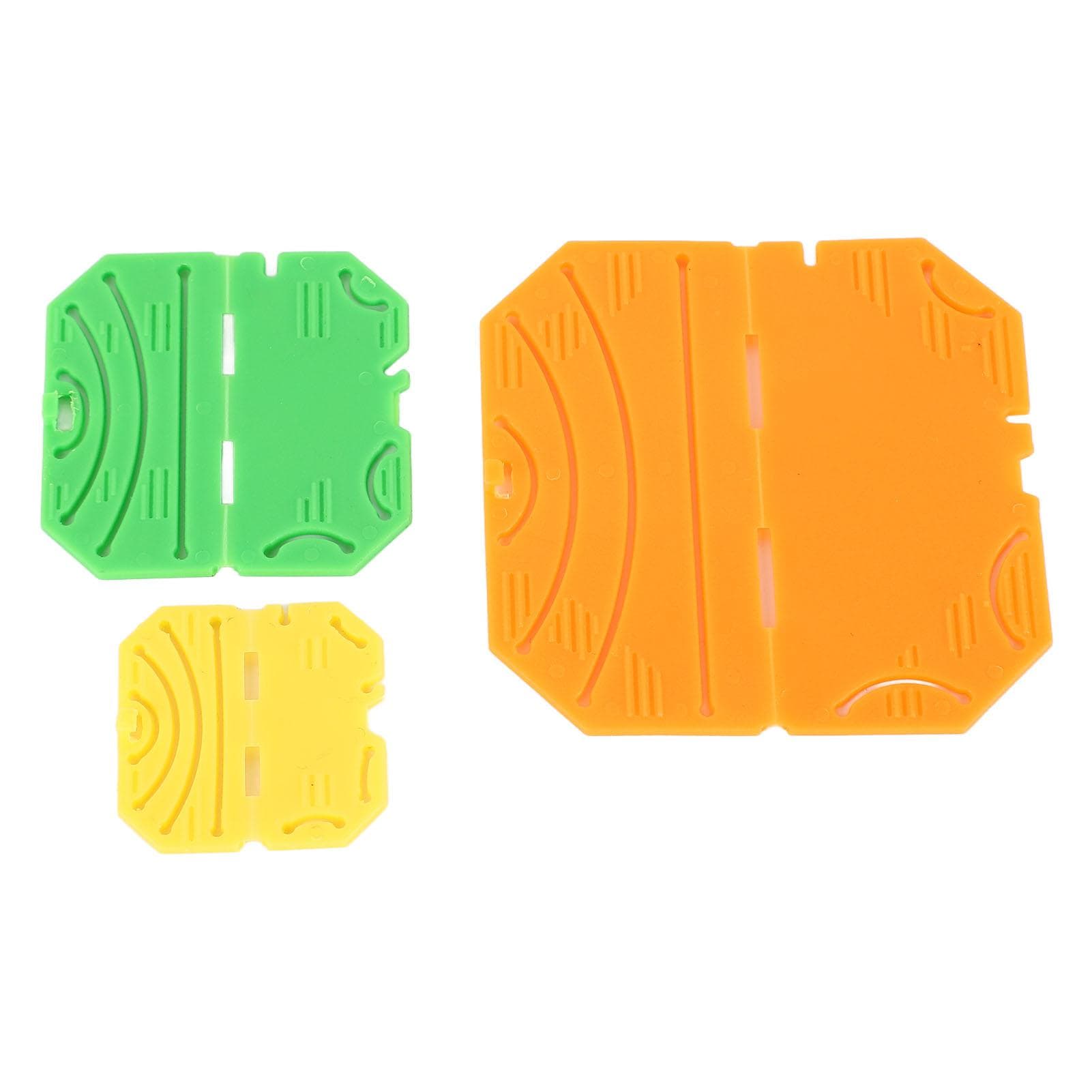 3Pcs Kanzashi Flower Maker Different Sizes Easy Operation Strong Resin Gathered Petal Maker for DIY