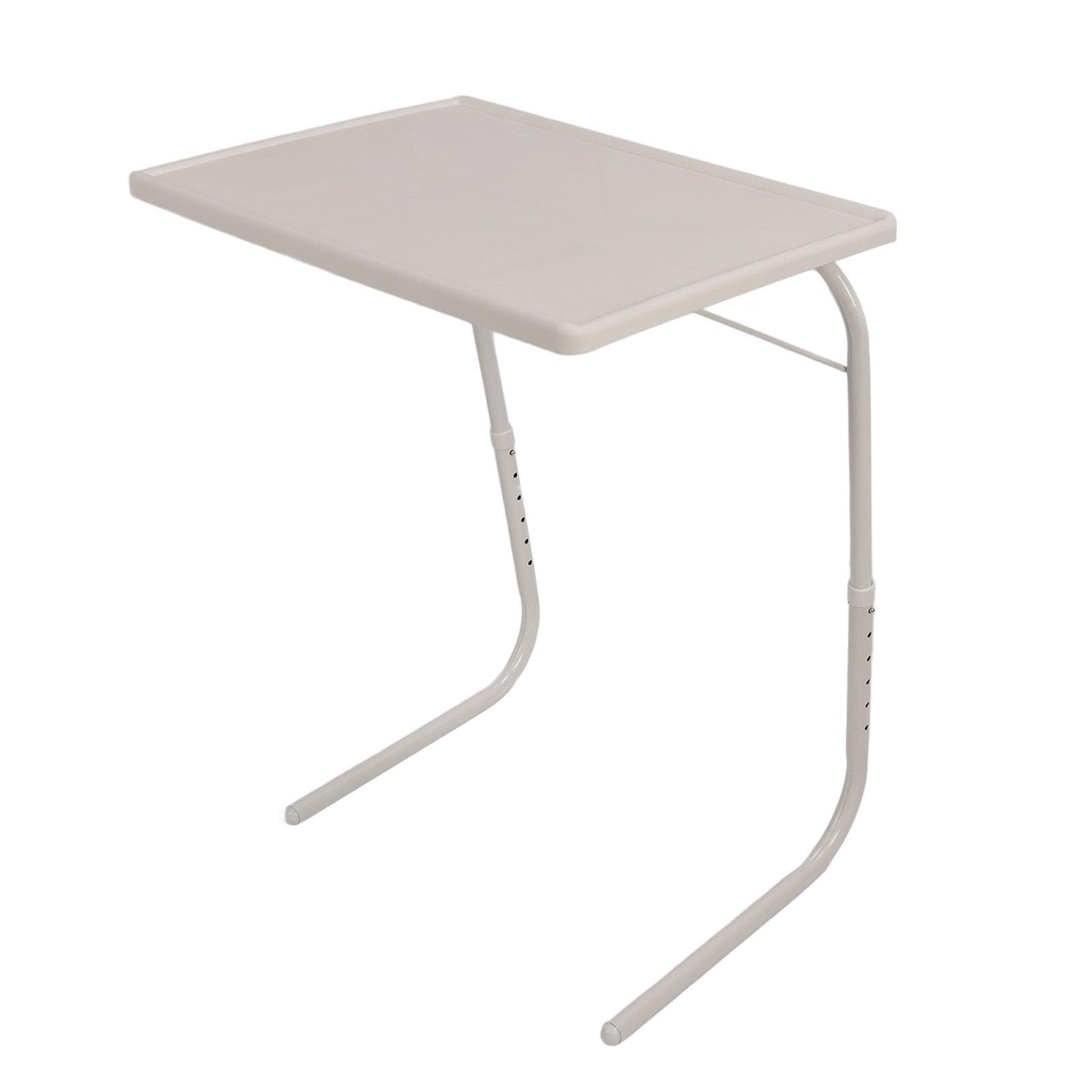 Folding Couch Table Tray for Eating Snack Food 3 Angles Settings Stowaway Laptop Stand Couch Dinner