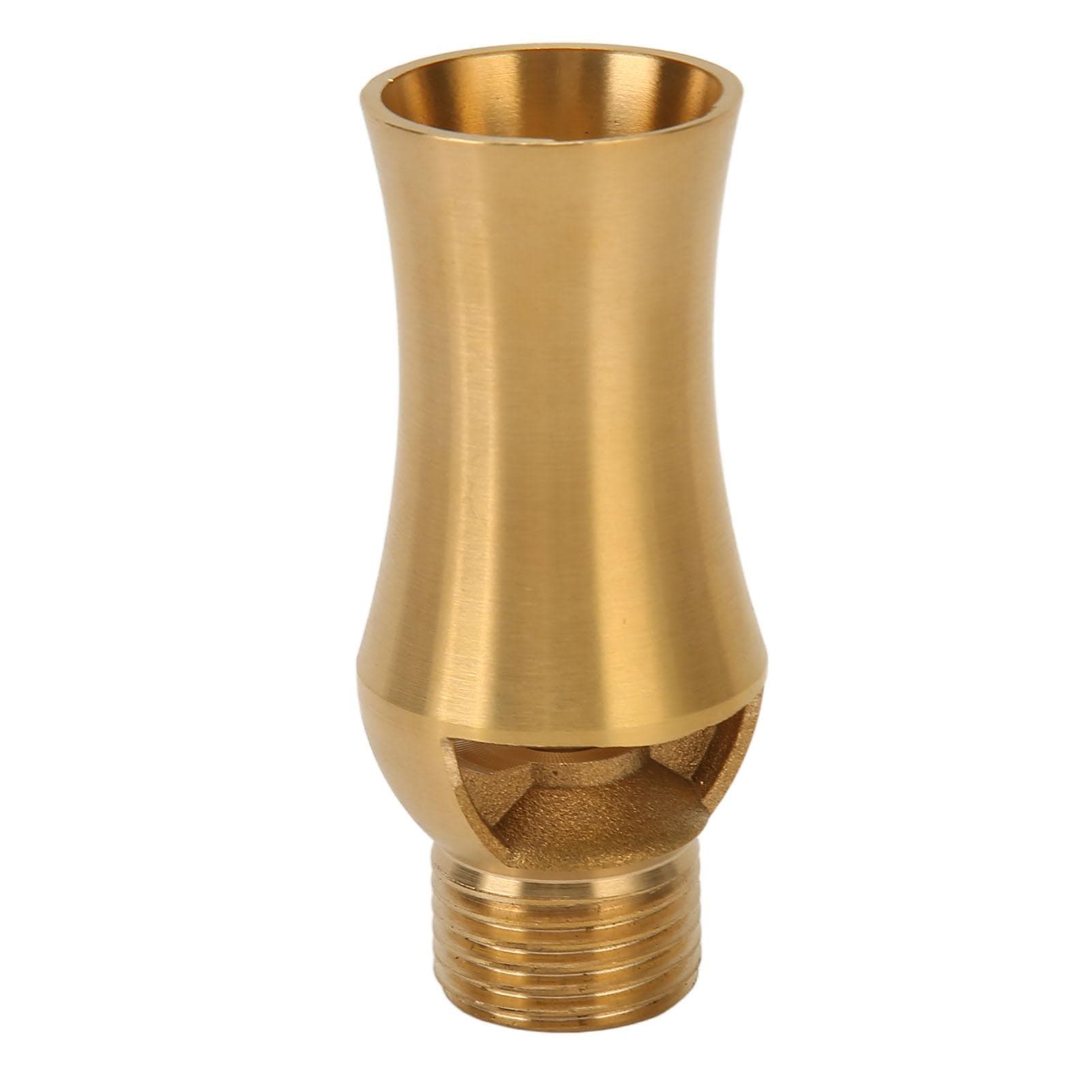 Pond Sprinkler Water Fountain Nozzle Copper Ice Tower Cascade Cedar Spray Head for Garden Pond