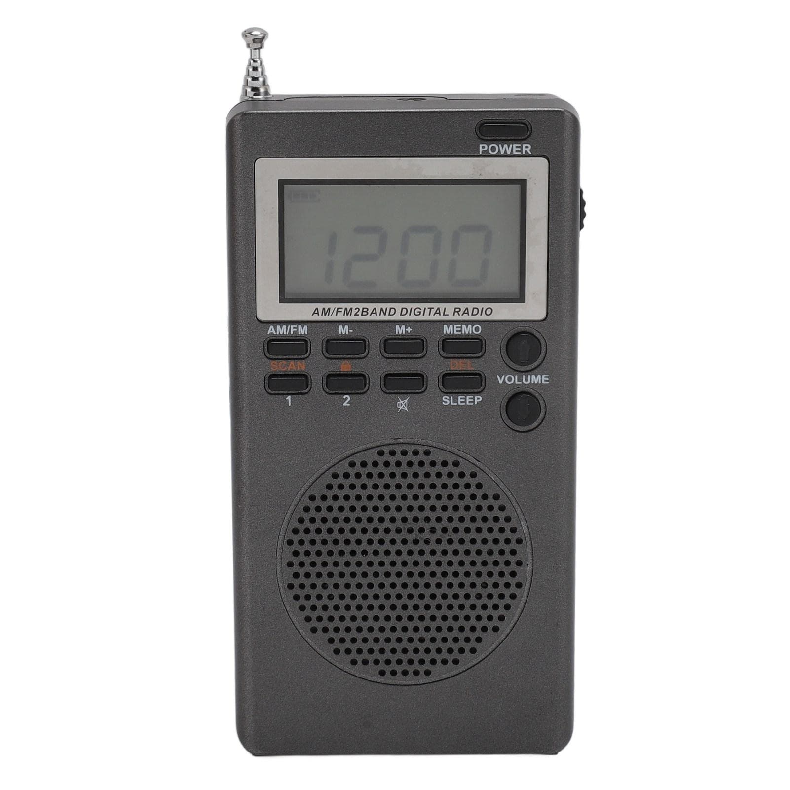 Portable AM FM Digital Radio Highly Sensitive Stable Low Power Consumption Battery Powered Two Band