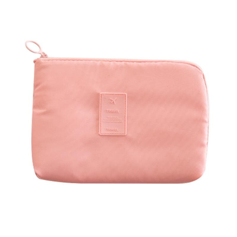 New Portable Kit Case Sponge Storage Bag Digital Gadget Devices USB Cable Earphone Pen Bag Travel Storage Bag for Digital Data pink