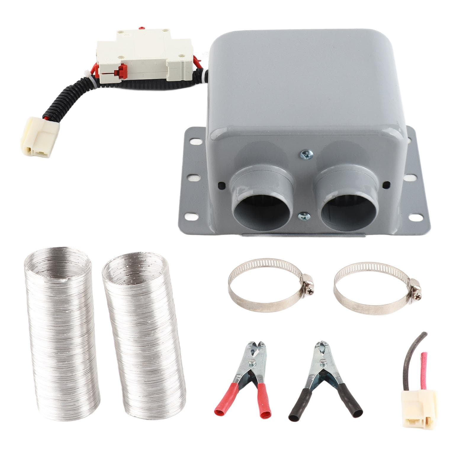 600?800W 2 Hole Car Electric Heater Winter Heating Warmer Window Defroster Demister