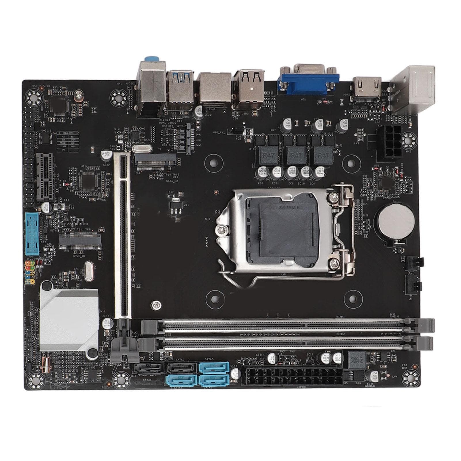 B85M K Computer Motherboard DDR3 160013331066MHz LGA1150 CPU PCIEX16 GPU Gigabit Network Card