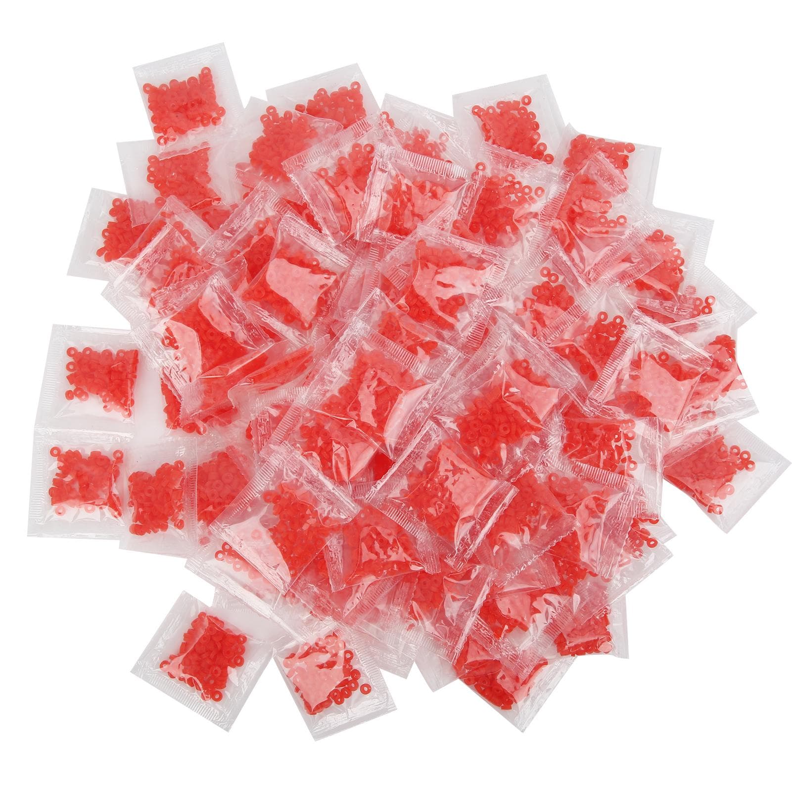 100 Bags Rubber Bands Fishing Pellet Bait Bands Match Coarse Fishing Terminal Tackle3x1mm