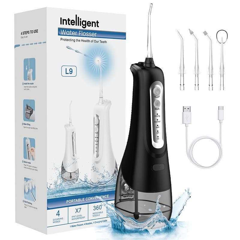 New DIY Household Oral Irrigator High Frequency Pulse Portable Oral Care Cleaning Electric Water Flosser Dental Aesthetic Instrument