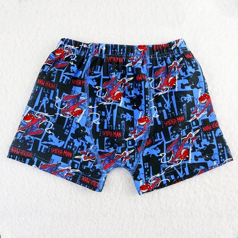 Kids Baby Boys Camouflage Panties Cartoon Boxer Underpants Kids Briefs For 2-5 Year 2T 4/6 red