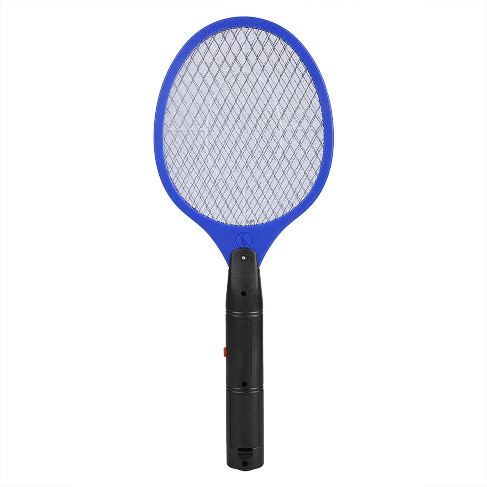 Cordless Battery Power Electric Fly Mosquito Swatter Bug Zapper Racket Insects Killer Green blue