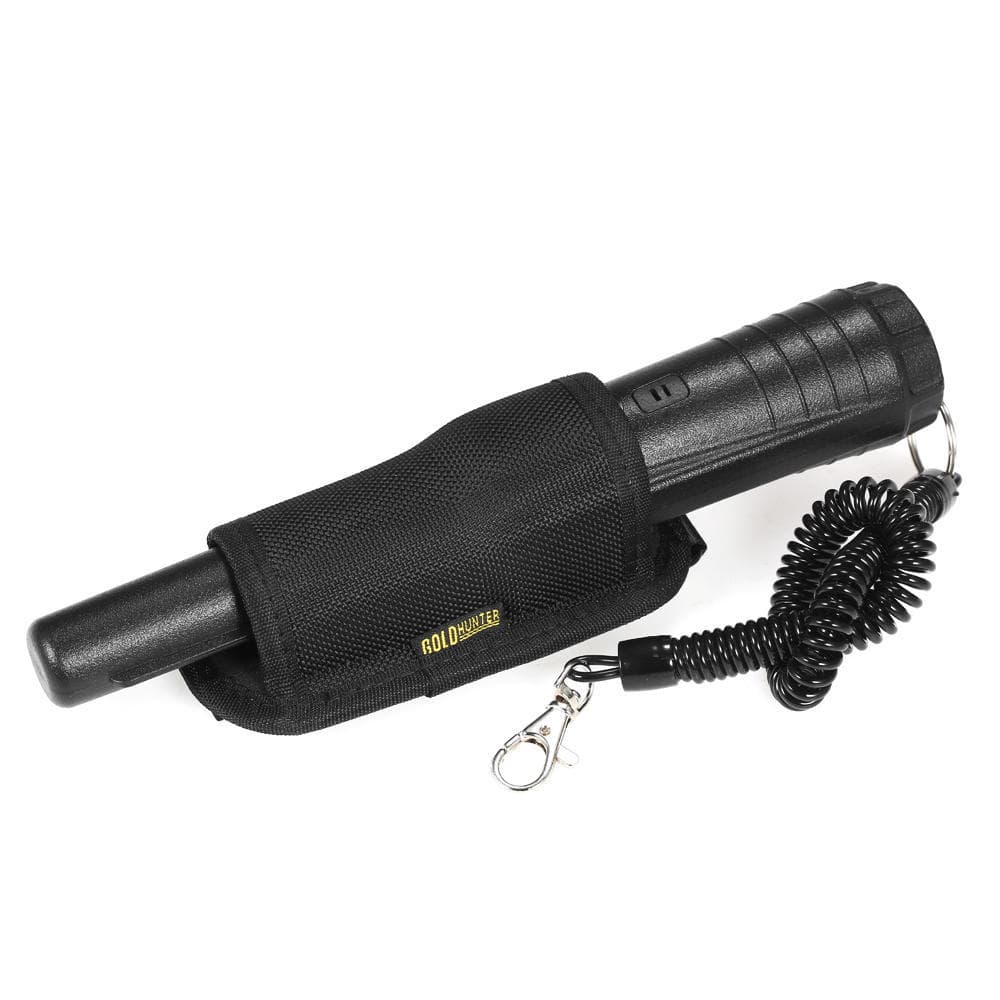 GOLD HUNTER Pinpointer Metal Detector Portable Pin Pointer Treasure Hunting Tool Buzzer Vibration black