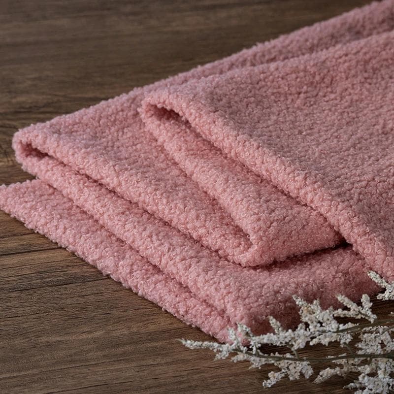 100x160cm Polar Fleece Cloth Polyester Autumn Winter Small Roll Teddy Cashmere Plush Fabric DIY Clothing Handmade Sewing 100x160cm