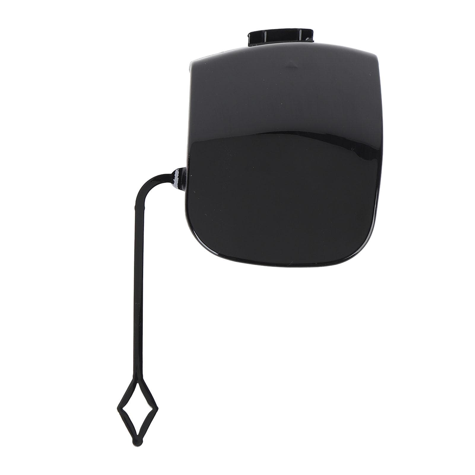 Front Bumper Tow Eye Cover Cap 51117337796 Glossy Black Impact Proof Tow Hook Cover Replacement for