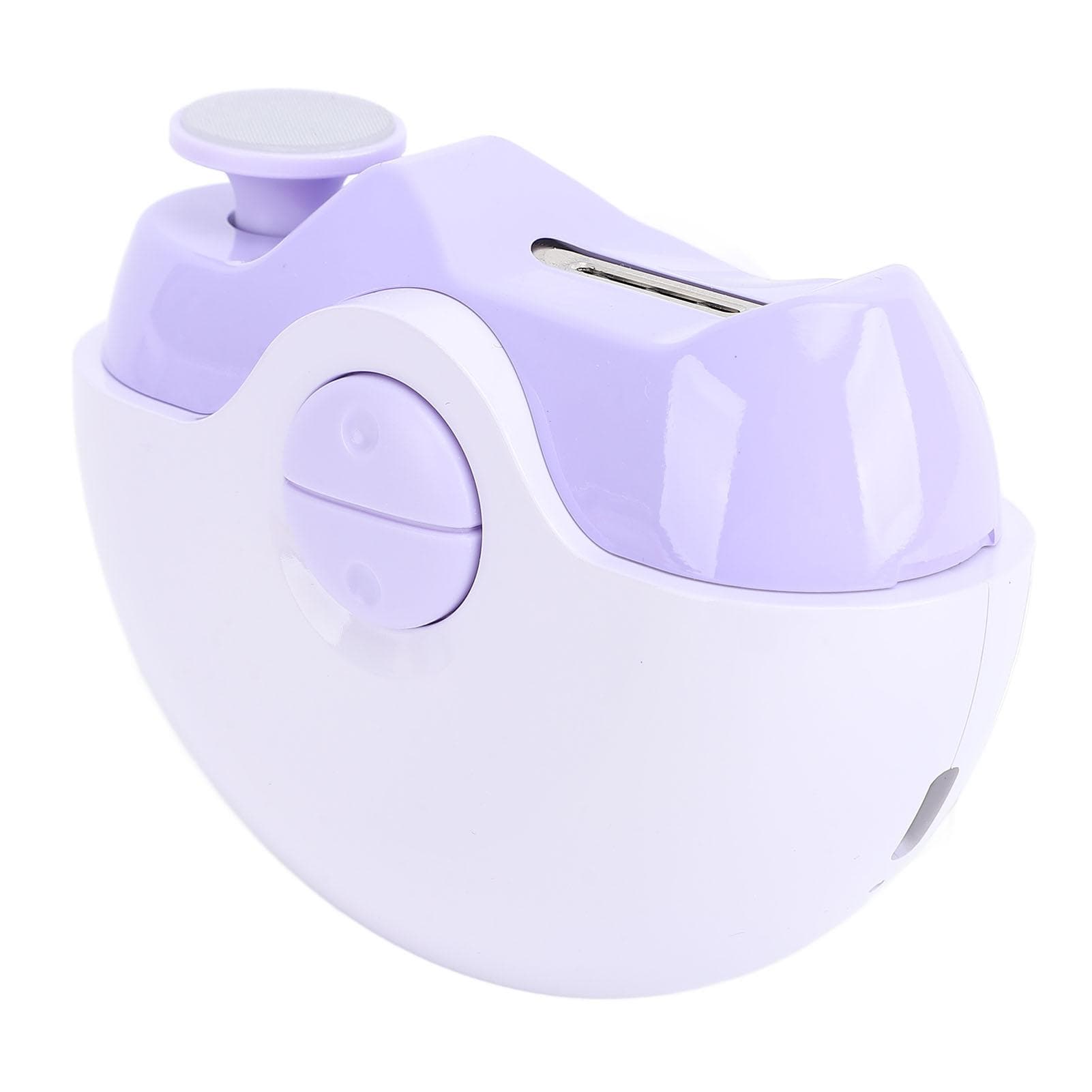 Electric Nail Clipper 2 Speeds 2 in 1 Fingernail Cutter File Nail Scraps Storage USB Rechargeable