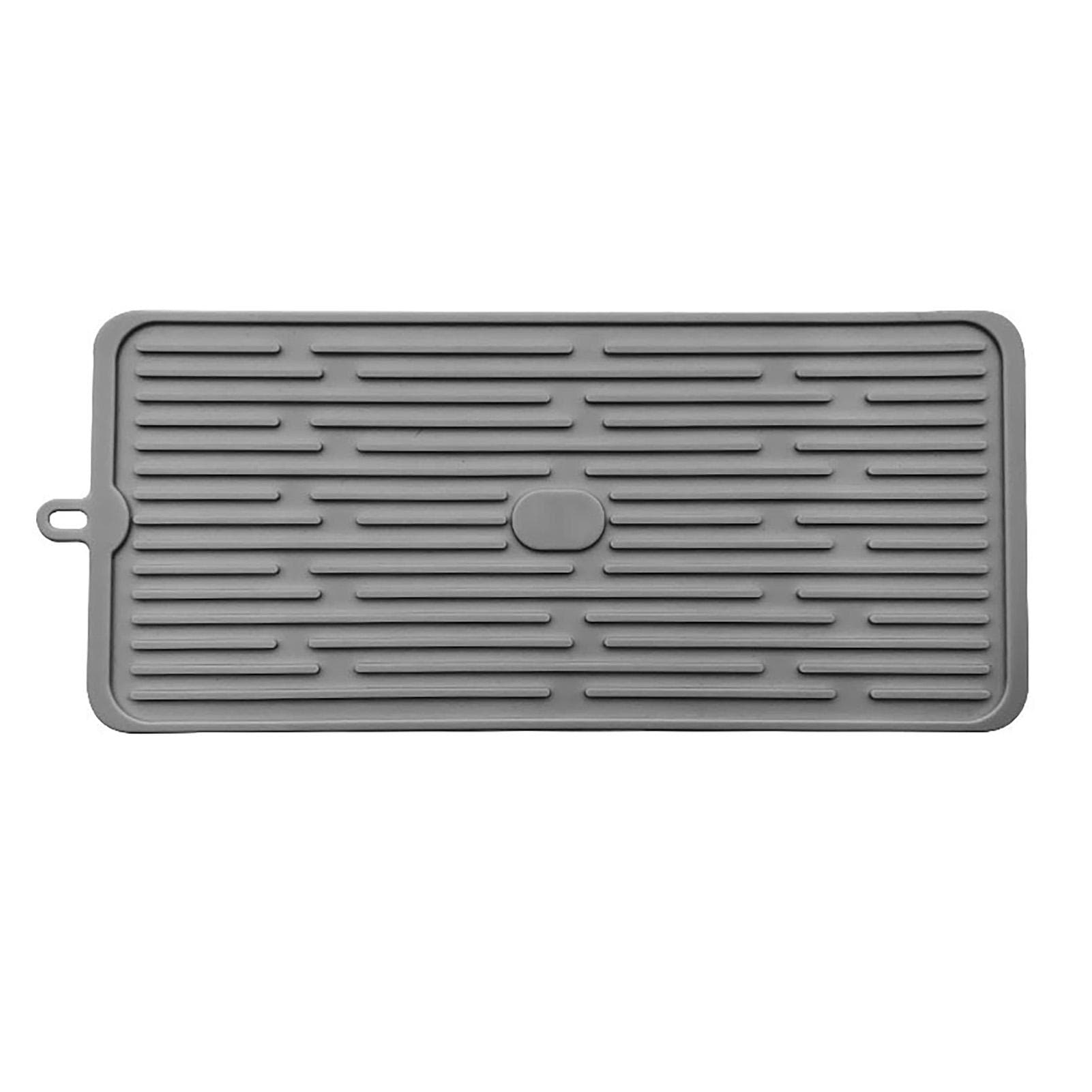 Silicone Dish Drying Mat Drainboard Waterproof Reusable Fast Drying Pad for Kitchen Sink Countertop