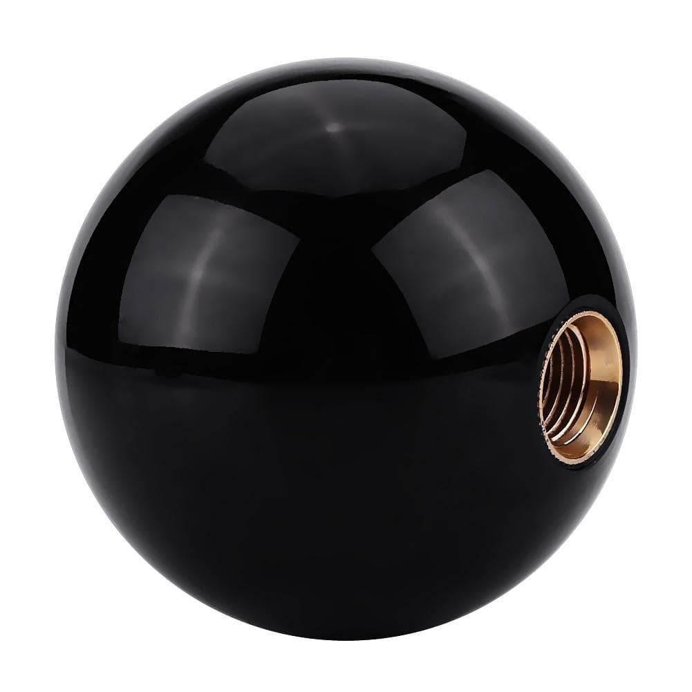 Universal Acrylic Car Auto Gear Stick Shift Shifter Lever Knob Head Style 1 black