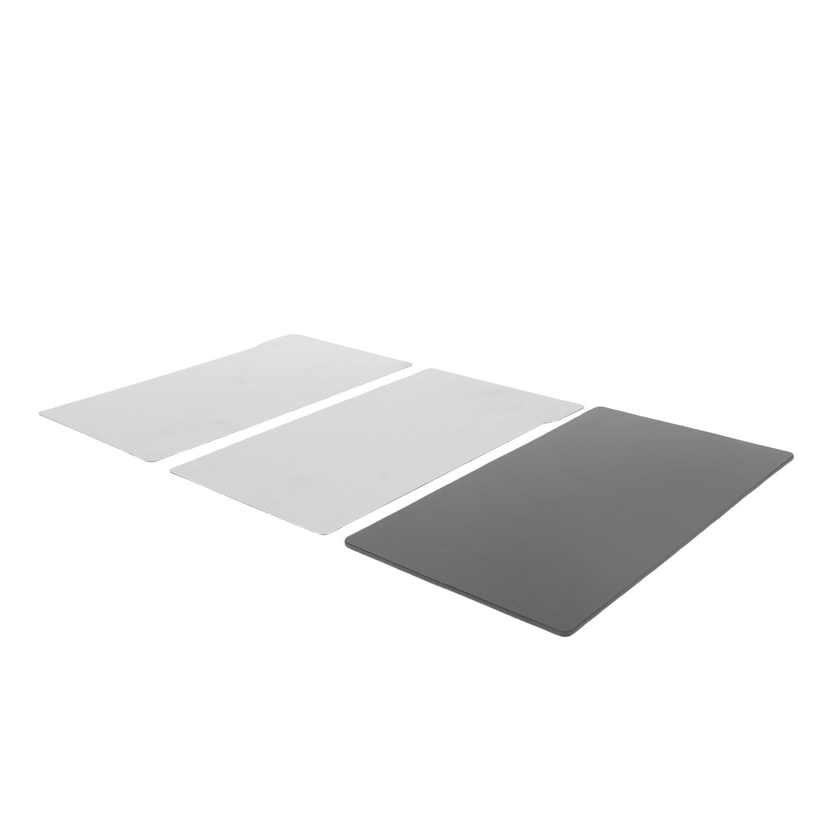 2 Pcs 3D Printer LCD Build Plate Suitable for Photon Mono 4 163x90mm Flexible Build Plate with Soft