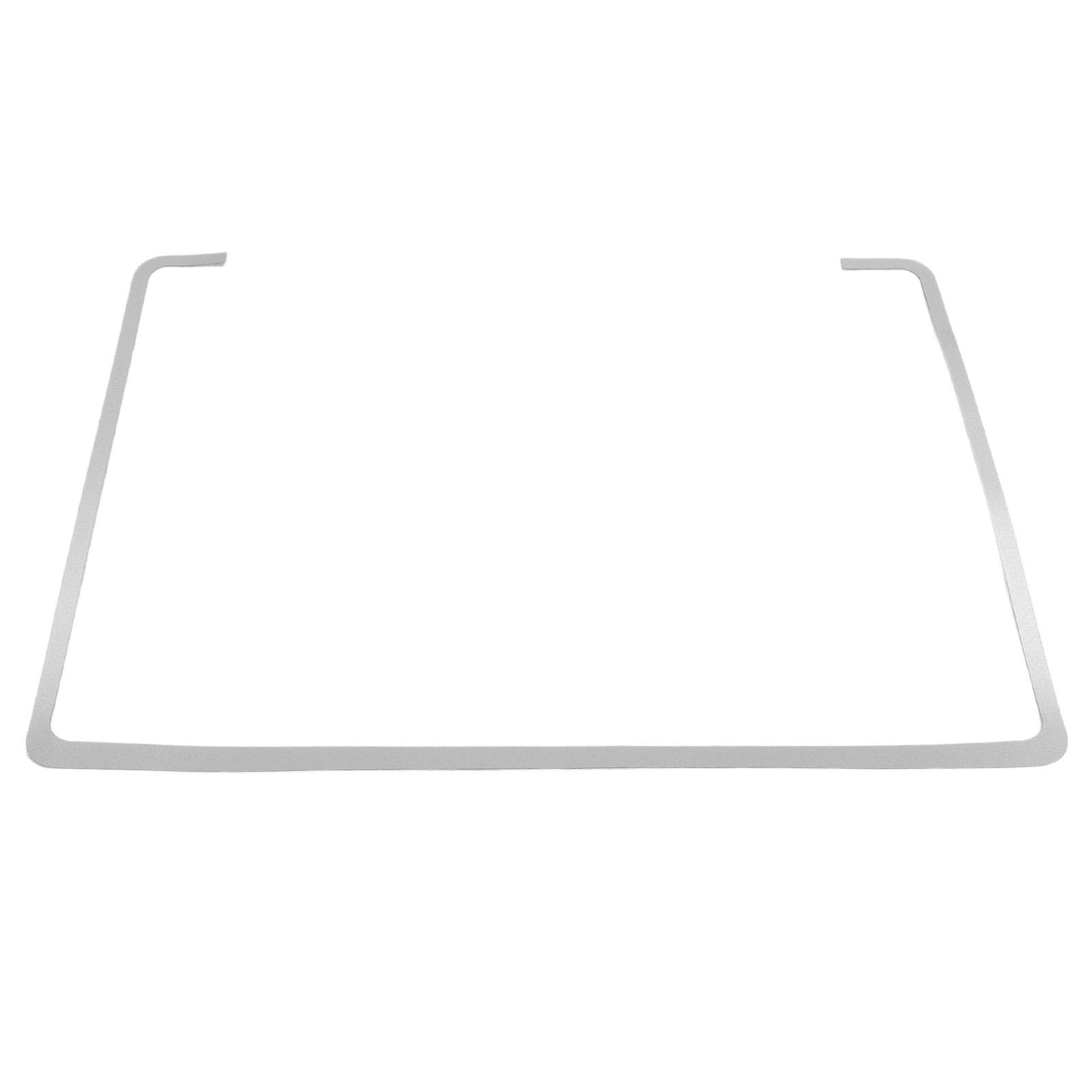 Laptop Back Cover Frame Sticker for Book Studio 14.4 Inch Laptop Rear Lid Bezel Frame Sticker Back silver