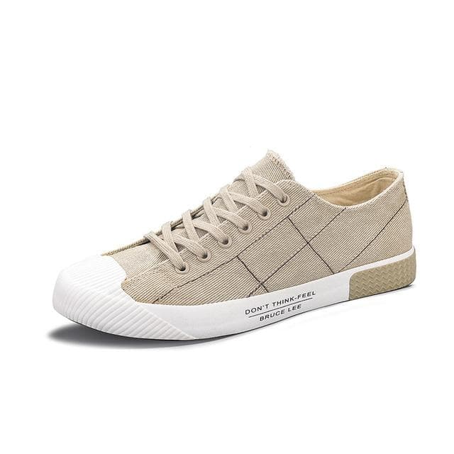 heap Canvas Shoes for Men Green Plaid Flat Shoes Men Lace-up Breathable Casual Shoes Men Espadrilles zapatos hombre 43 khaki