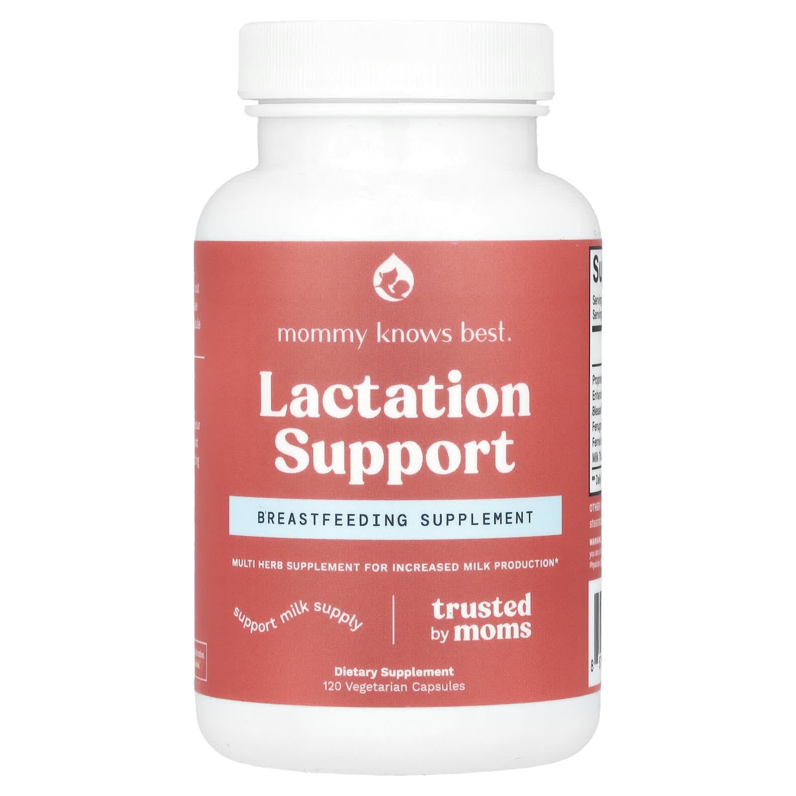 Mommy Knows Best, Lactation Support, 120 Veggie Capsules