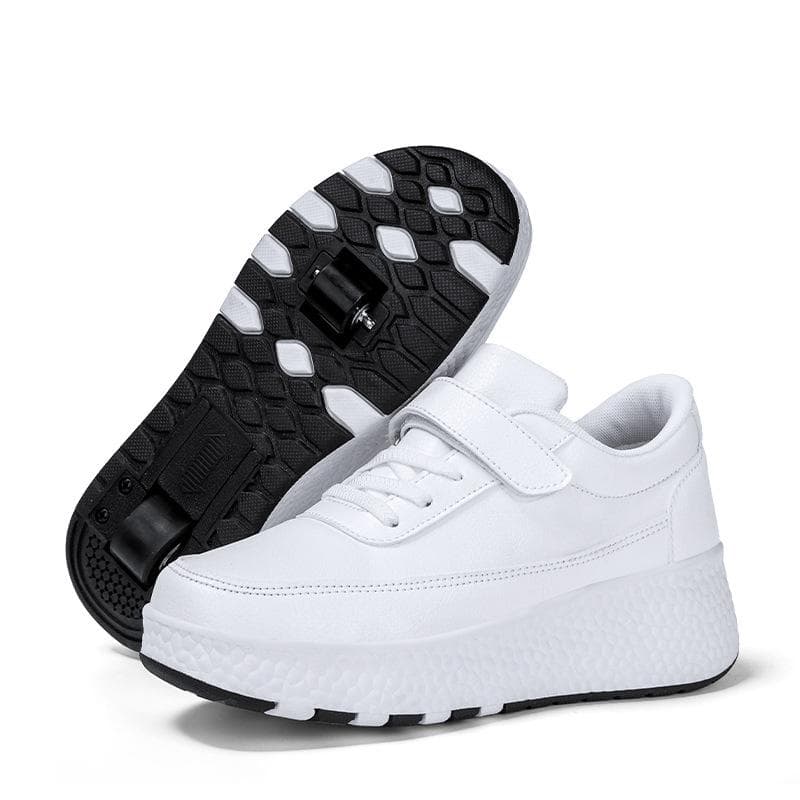 Charging LED Light Shoes Men and Women Children Adult Roller Skates Skating Walking Lightweight Runaway Shoes 43