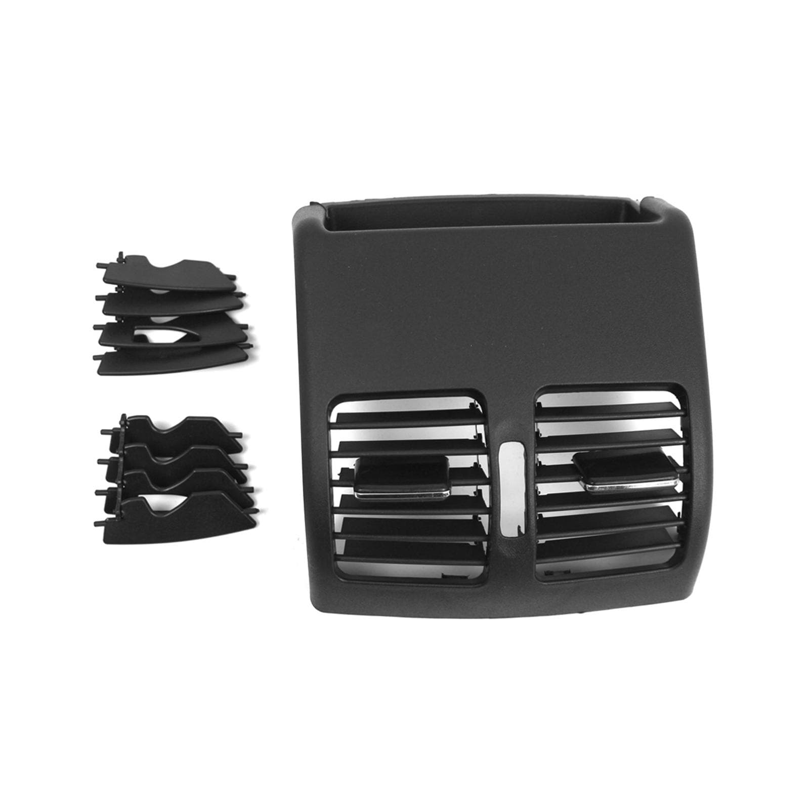 Rear Air Grille, Car Air Conditioning Vent Grille Panel Replacement for Mercedes-Benz W204 C350 black