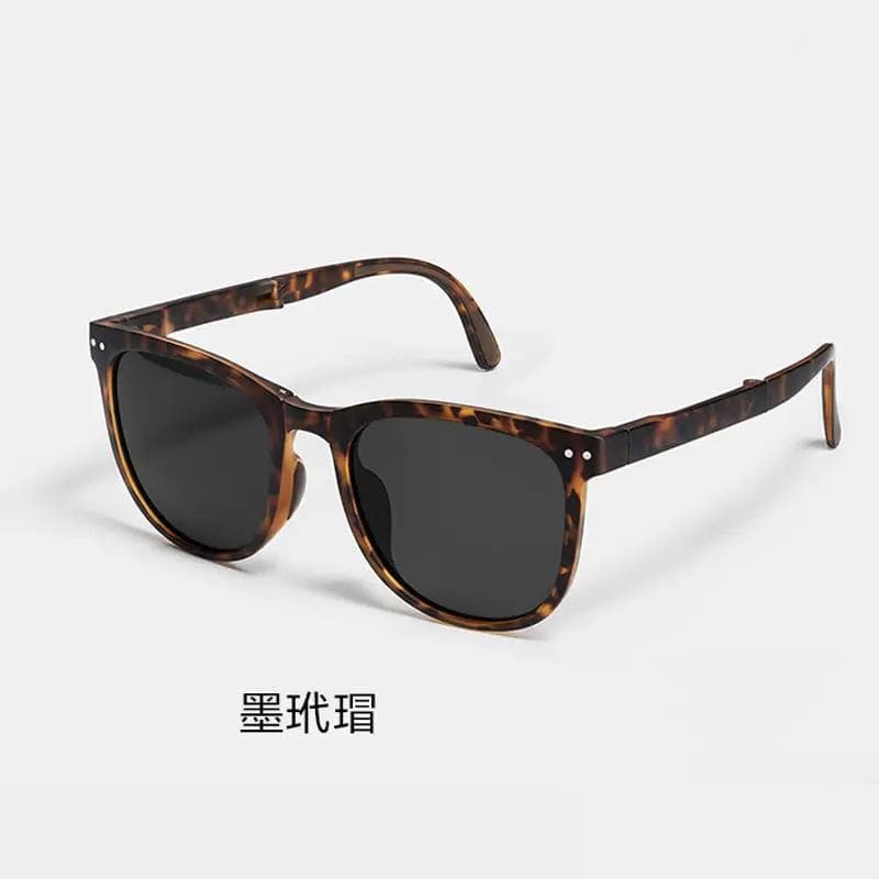 Folding sunglasses ultra light portable UV protection unisex travel sun protection for men and women