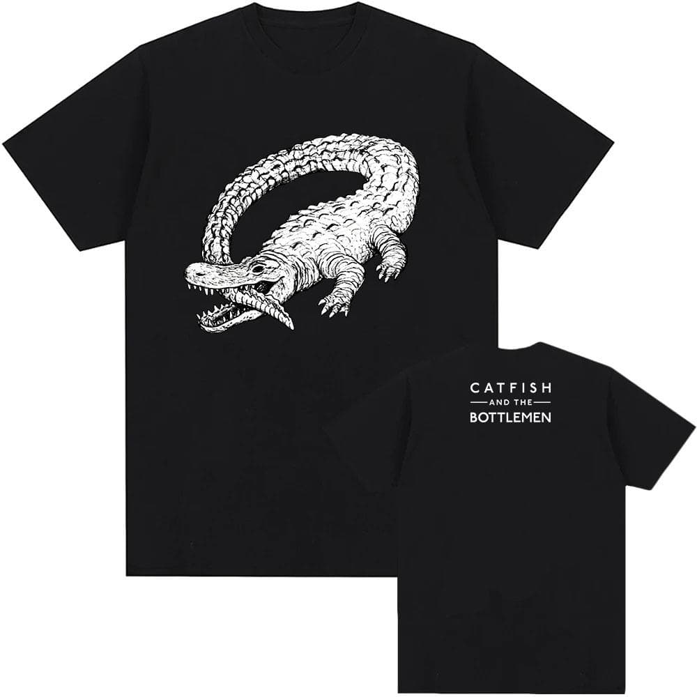 The Ride T-shirt Catfish and The Bottlemen Band Tshirts Hip Hop Rock Fashion Graphic T Shirt Cotton Summer Men Women Tees M