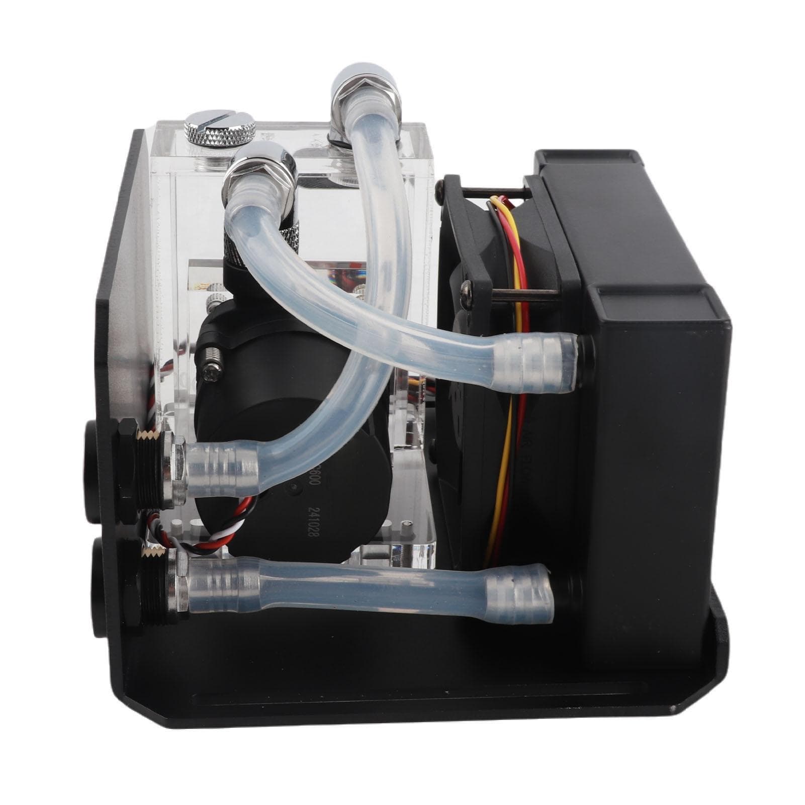 Water Cooling Pump Single Fan D Port 4pin Interface 600LH Noiseless Computer Water Cooling
