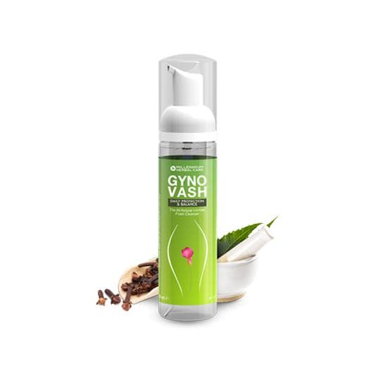 Cleansing Foam for Feminine Intimate Hygiene (70 ml), GynoVash Daily Protection & Balance Millennium 70 ml