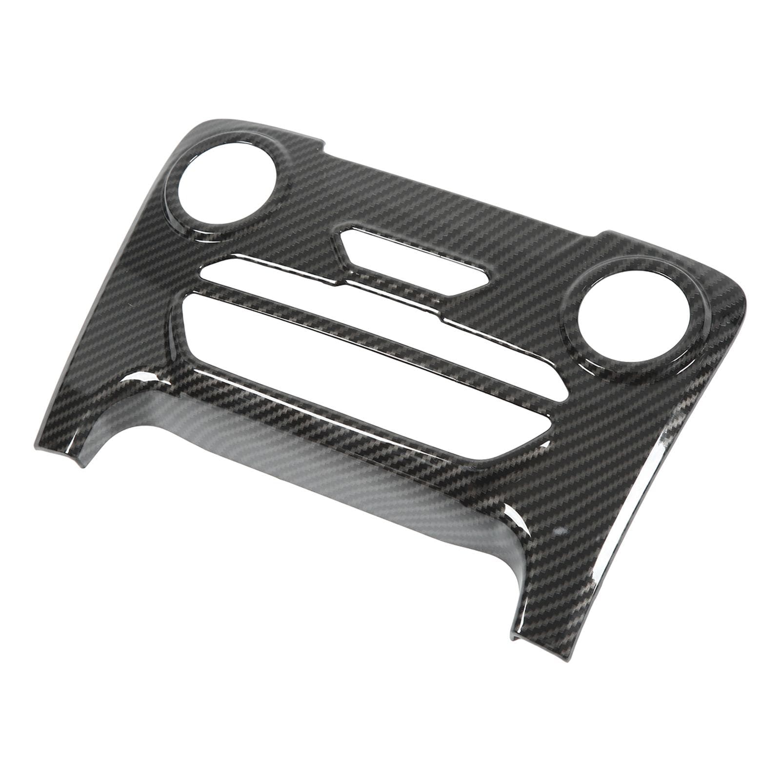 Central Control Air Conditioning Panel Frame Carbon Fiber Color Replacement for Ford Ranger Everest