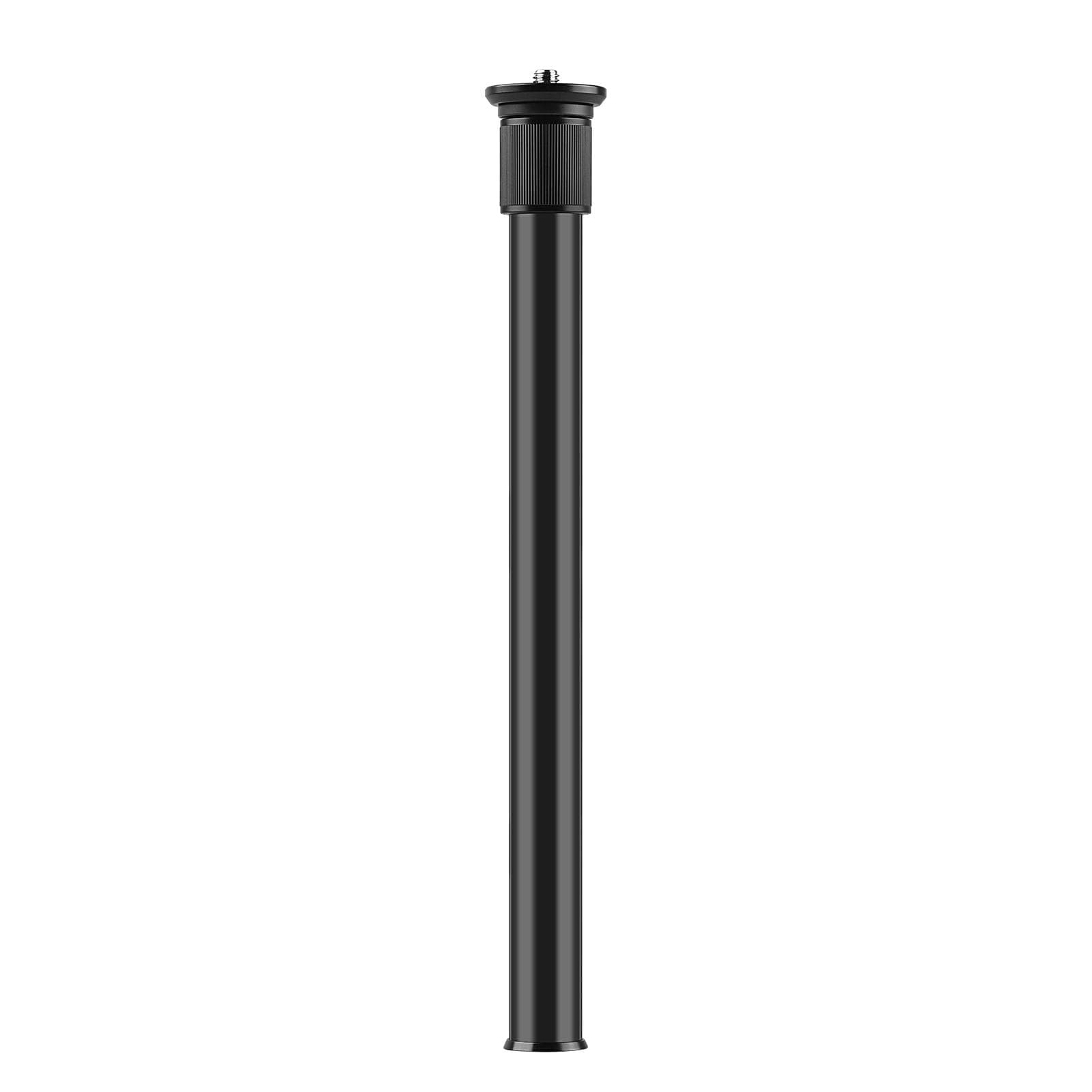 Adjustable Tripod Extension Rod Photography Extension Pole with 1/4 Inch Screw Adjustable Length black
