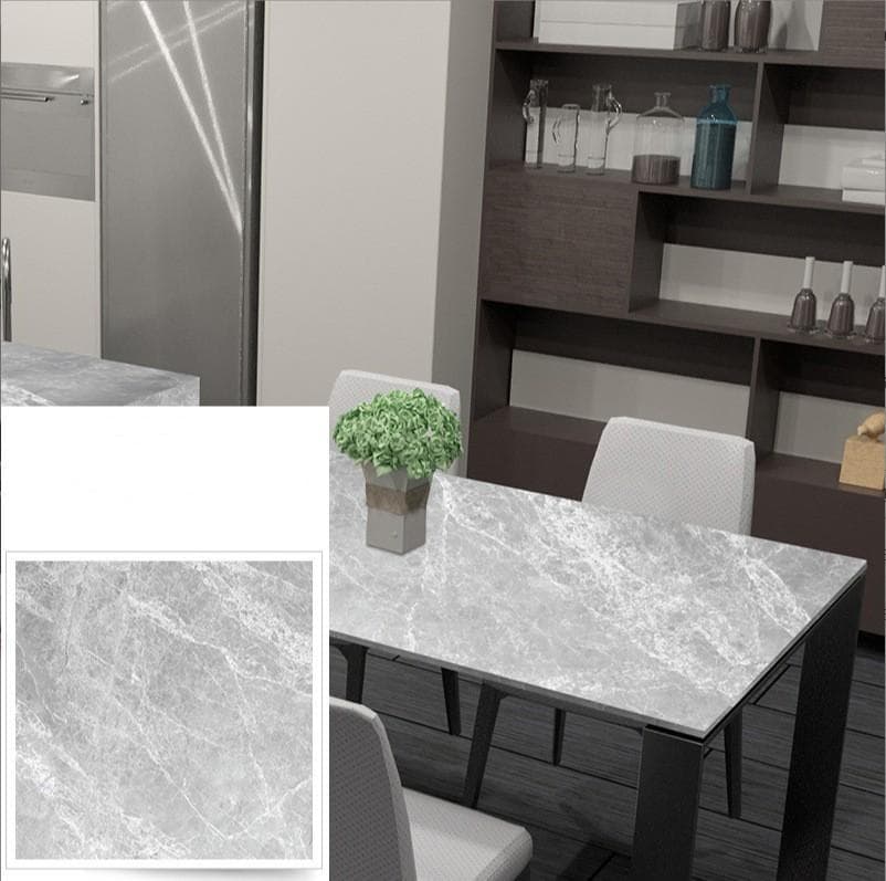 Kitchen Sticker Waterproof, Oil-resistant and Heat-resistant Thickened Wall for Cooktop Desktop Film Wallpaper 60cm*10m