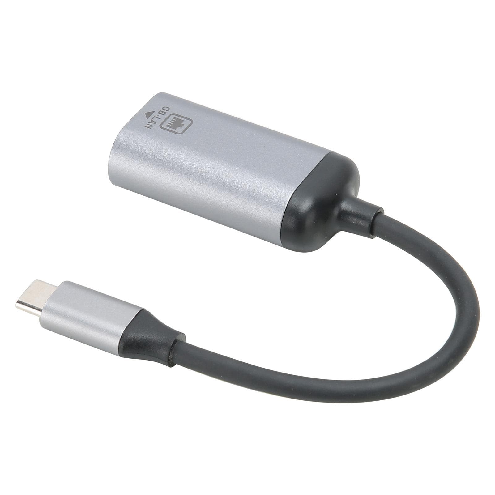 TypeC to Gigabit RJ45 Network Port Adapter Short Cable for Windows Android OS X