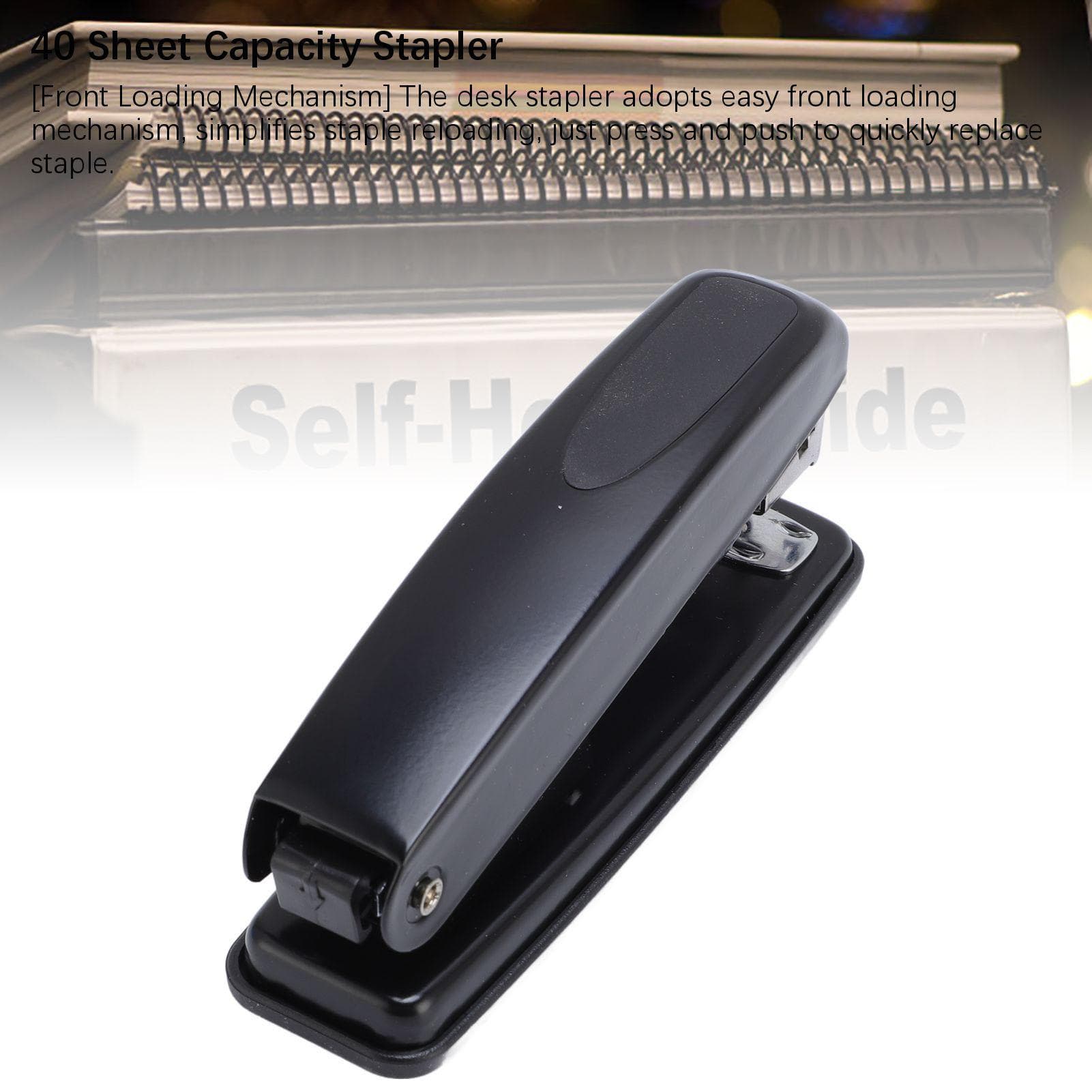 Heavy Duty Stapler 40 Sheet Capacity Easy To Load Ergonomic Desktop Stapler for 246 248 Staple