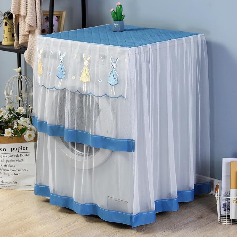 New Dustproof Cover for Household Washing Machine Waterproof Dustproof Cover for Electrical Appliances Cover Cloth Dustproof Cover for Home One size 60x60x85