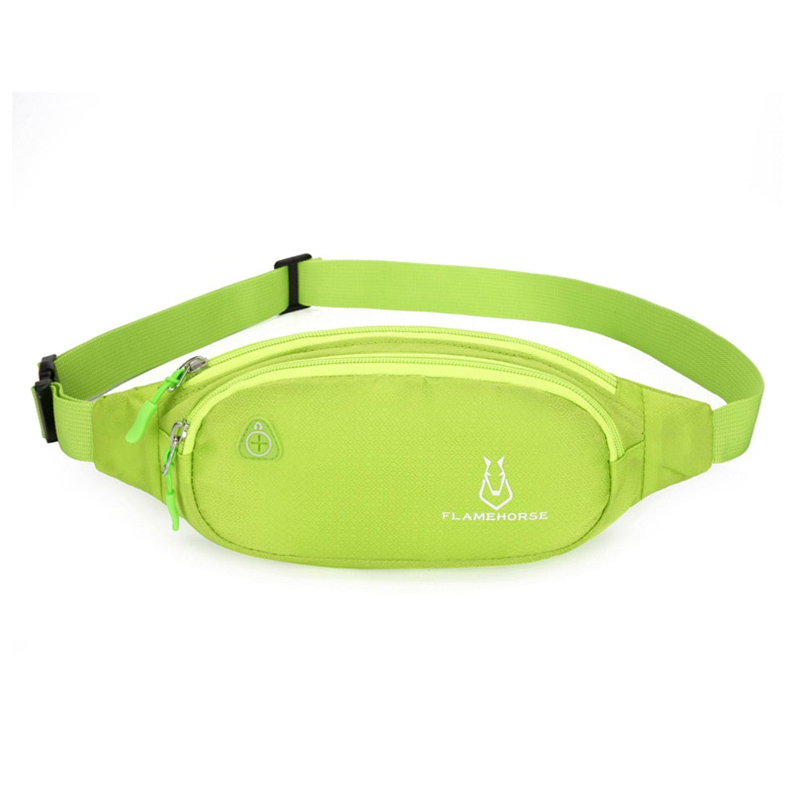 Crossbody Bag Crossbody Belt Bag for Women Men Waterproof Nylon Fanny Pack Large Capacity green
