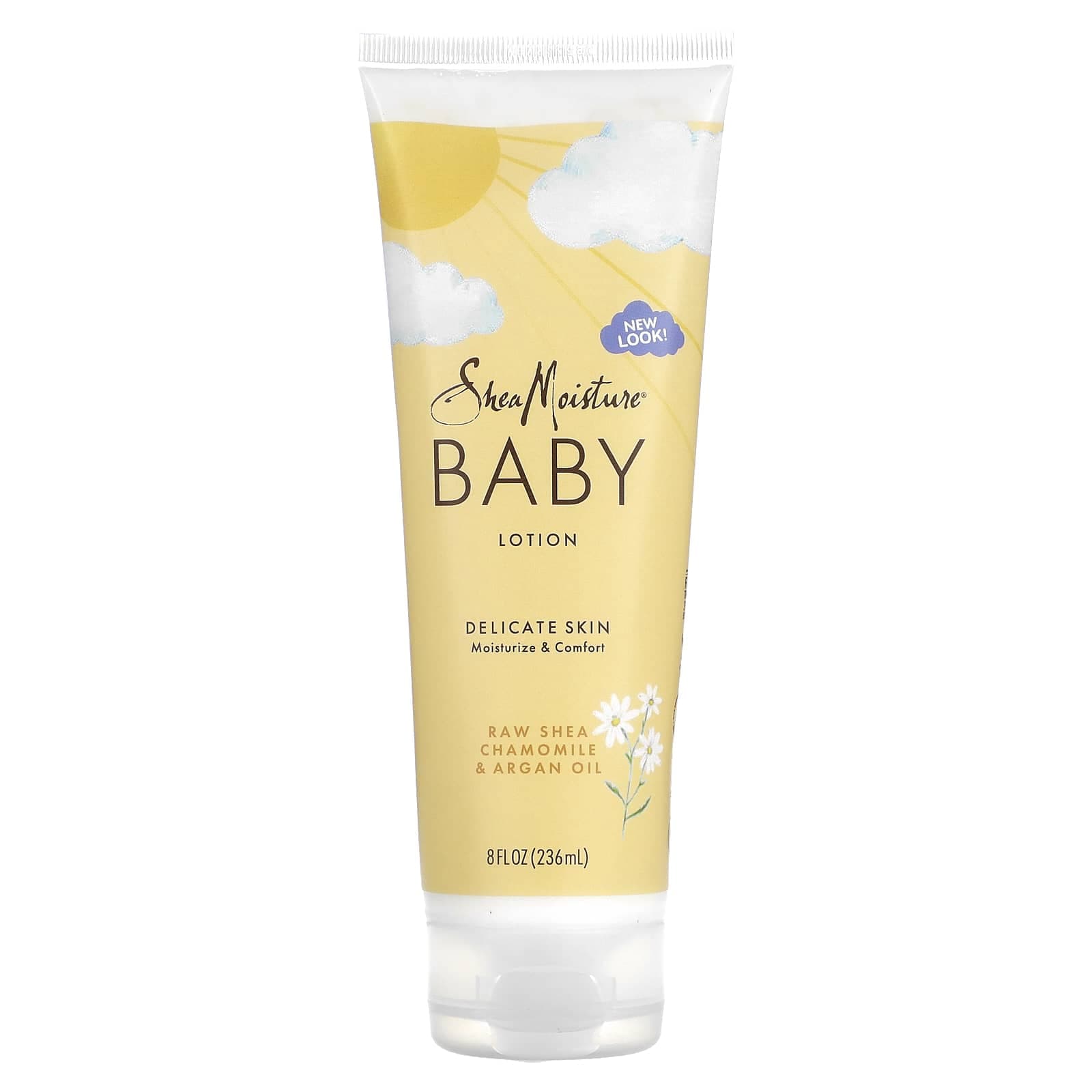 SheaMoisture, Raw Shea Chamomile & Argan Oil Baby Lotion with Frankincense and Myrrh, 8 fl oz (237 g)