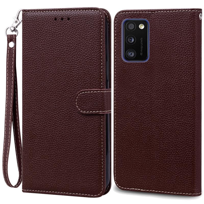 A41 Case For Samsung Galaxy A41 Case Wallet Leather Filp Case For Samsung A41 A 41 Case A415F Soft Silicone Cover Coque Fundas For Samsung A41