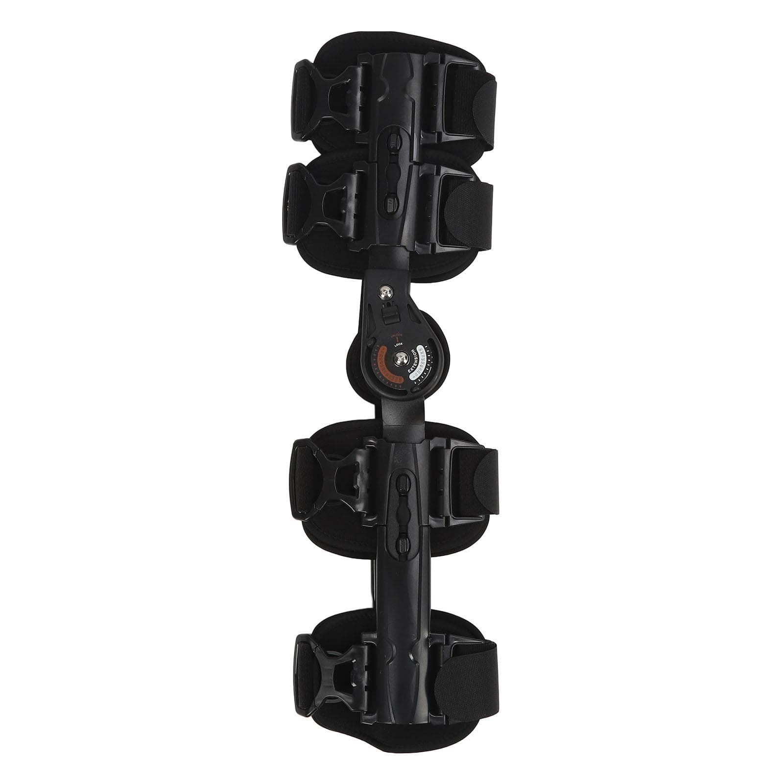Adjustable Hinged Knee Brace Recovery Stabilization Leg Protector Hinged Knee Immobilizer for