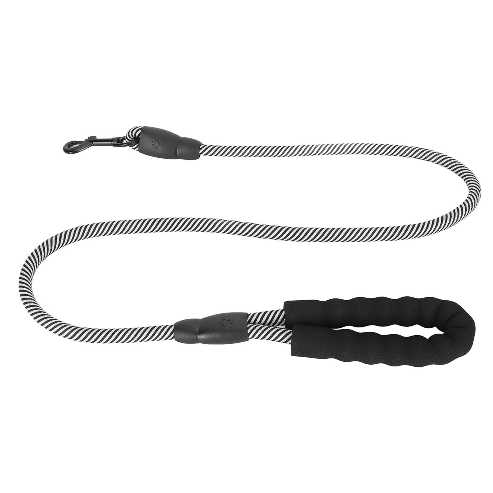 Dog Leash 360 Degree Buckle Wearable Pull Resistant Puppy Traction Rope with Padded Handle for 1.2x150cm / 0.5x59.1in