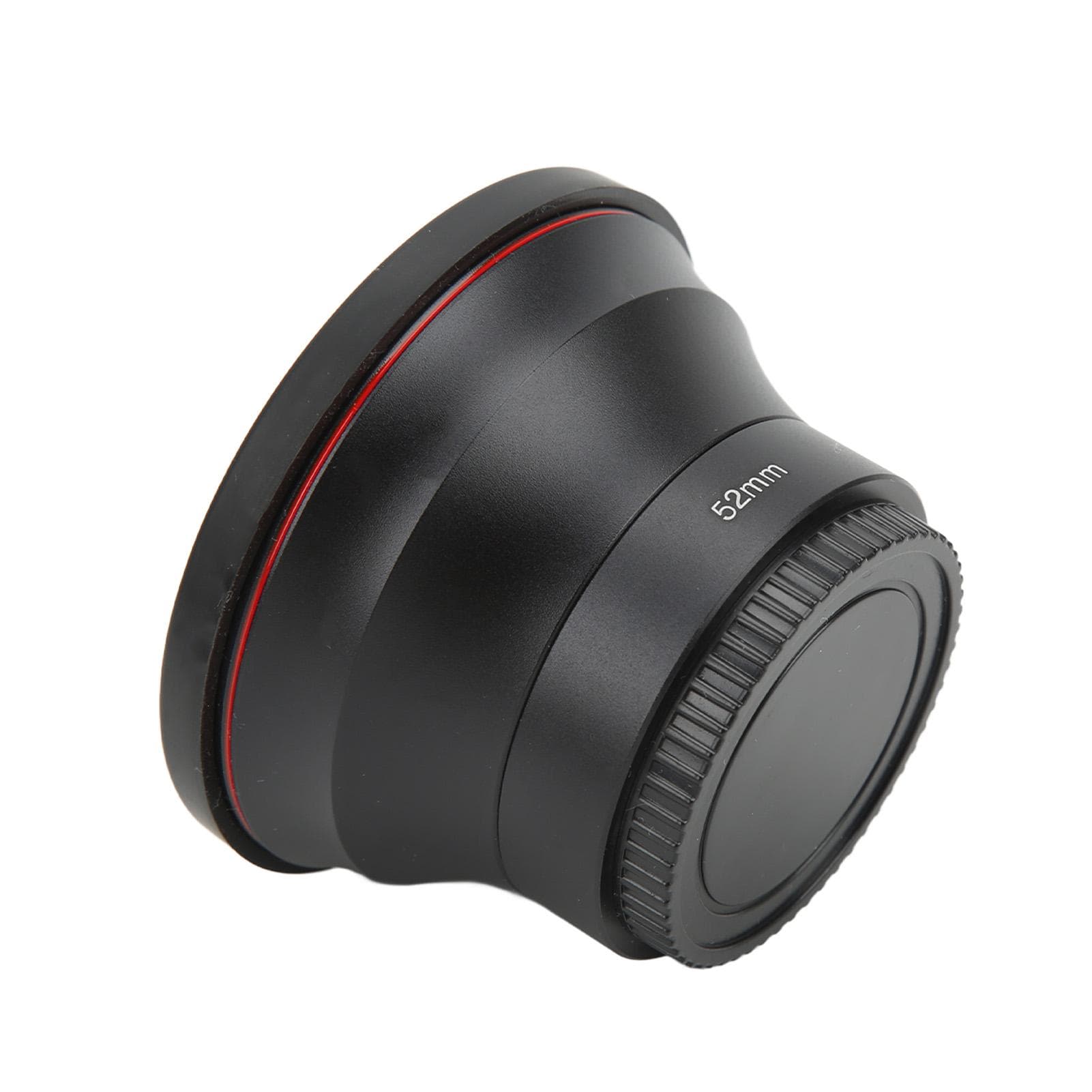 52mm 0.43X Wide Angle Lens Optical Glass Camera Lens with Macro Lens for Landscape Photography