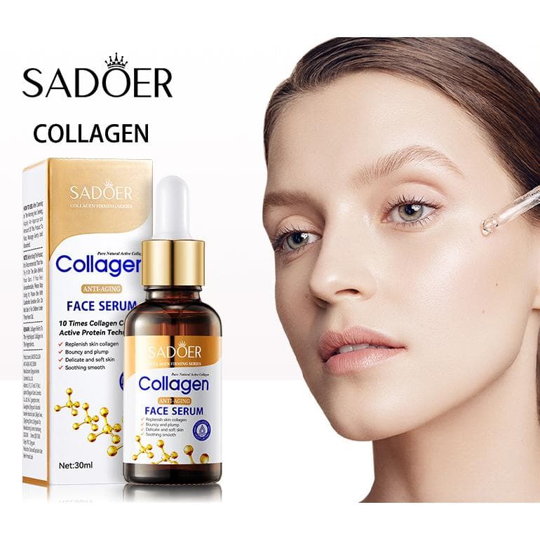 Collagen Serum Skincare Facial Essence Liquid Firming Moisturizing Soothing Nourishing Face Serum Beauty Skin Care Products