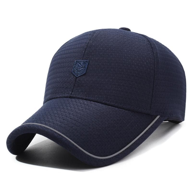 Must - Have Inspirational STAY POSITIVE Baseball Cap: Elevate Your Style and Mood! navy blue