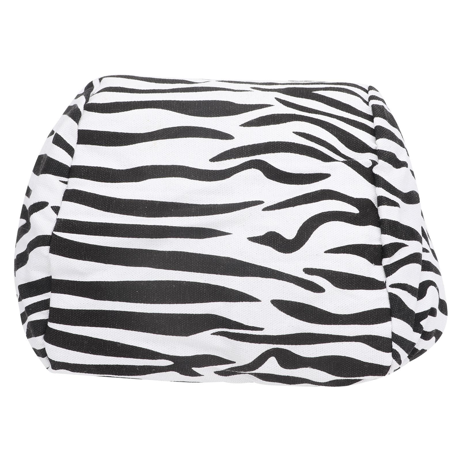 Portable Tablet Cushion Printed Canvas Reading Bracket Pillow Holder for Smartphone BooksStripe