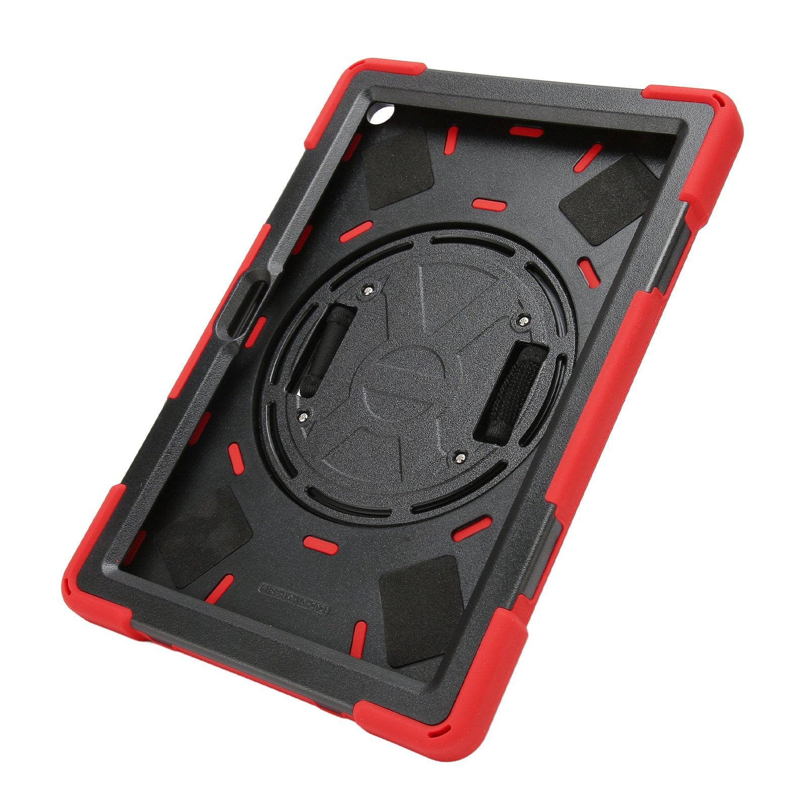 Rugged Tablet Case Drop Protection Tablet Shockproof Shell with Hand Strap Stand Shoulder Strap for
